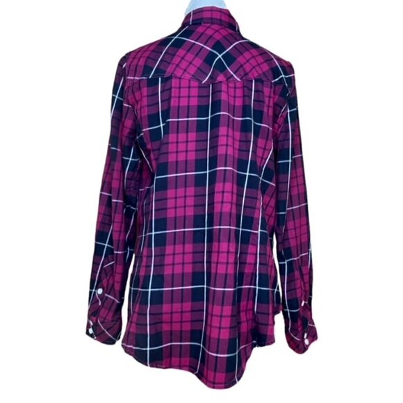 TORRID Plaid Camp Shirt - Size Large - Picture 5 of 10